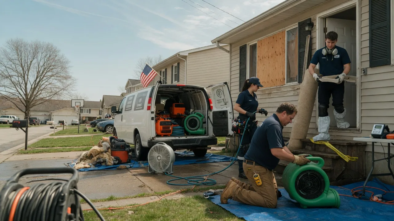 Water Damage Restoration in Wilson, WI near me